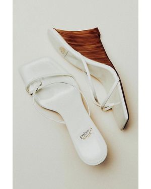Jeffrey Campbell Strappy Wedge Heels - White