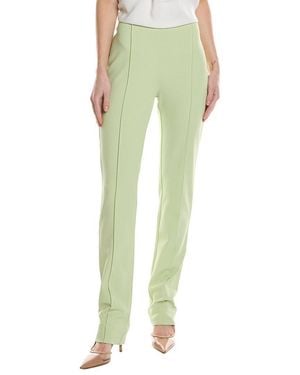 Ganni Stretch Suiting Tight Pant - Green