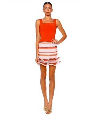 Jonathan Simkhai Madine Tank Top - Orange