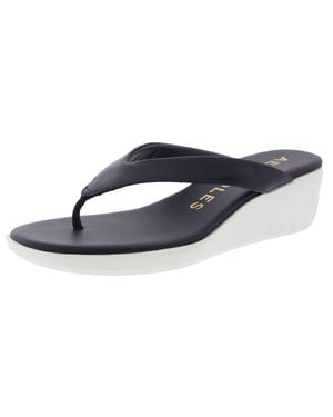 Aerosoles Isha Thong Wedge Thong Sandals - Pink