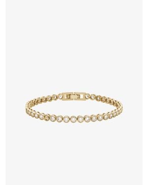 Michael Kors Outlet Cubic Zirconia Bracelet - White