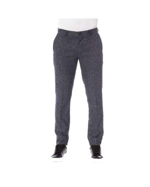 Trussardi Cotton Pant - Blue