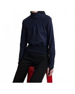 Aztech Mountain Half Zip Fleece Jacket - Blue