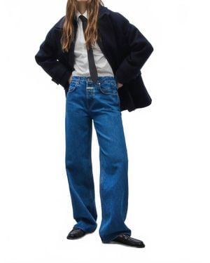Closed Nikka Wide Leg Denim Jeans - Blue