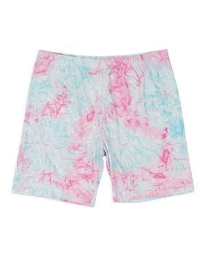 CALLIPYGIAN Tie Dye Bike Shorts - Multicolor