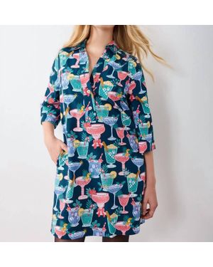 Printfresh Goa Dress - Blue