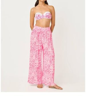 Lilly Pulitzer Enzo Coverup Pants - Pink