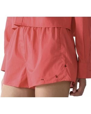 CISSA The Boxer Short With Ladybugs - Red