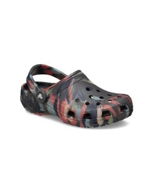 Crocs™ Classic 206867-0Le Clogs Sand Marbled Slip-On Gbo1535 - Black