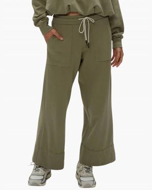 Michael Stars Sadie Drawstring Pant - Green