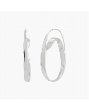 Silpada Attract Swirl Earrings - White
