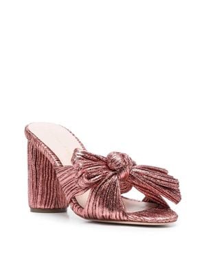 Loeffler Randall Penny Knot Heel Sandal - Pink