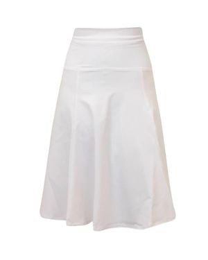 Hard Tail Forever Supplex 4 Panel Skirt - White