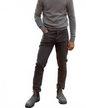 Alex Crane Canvas Cham Pant - Gray