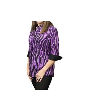 Perlavera Nancy Shirt - Purple