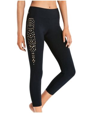 Seafolly Temple Lasercut Legging - Black