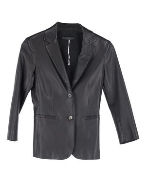 The Row Single-Breasted Jacket - Blue