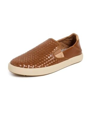 Olukai Lae Ahi Lauha Fox Shoes - Black