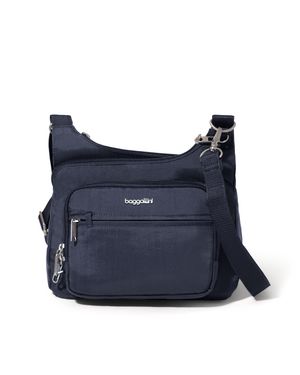 Baggallini Securtex Anti-Theft Crossover Crossbody - Blue
