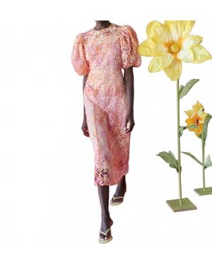 Celiab Samphire Midi Dress - Pink