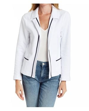 Drew Kristen Terry Jacket - White