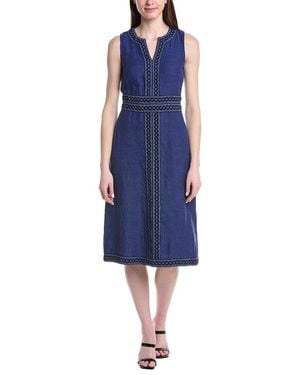 J.McLaughlin Izzy Linen Dress - Blue