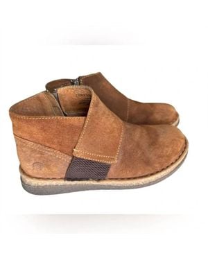 Born Tora Ankle Boots - Brown