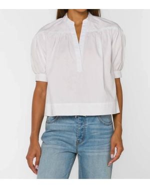 Velvet Heart Dory Cotton Blouse - White
