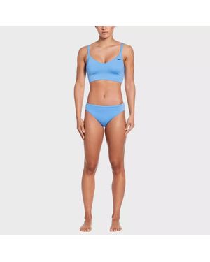 Nike Swim Essential Bikini Set Adjustable Strap Beach Dsgl1332 - Blue