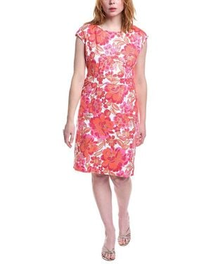 Jude Connally Joelle Sheath Dress - Red