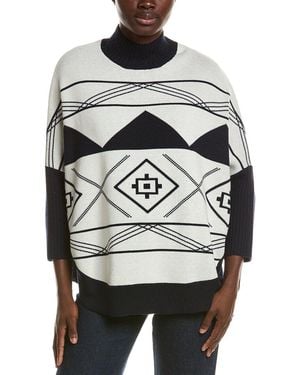 tyler boe Alpine Wool-Blend Capelet - Gray