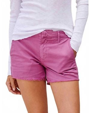 Sundry Trouser Raw Hem Shorts - Pink