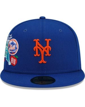 KTZ 59Ffity New York Mets City Cluster Fitted Hat - Blue