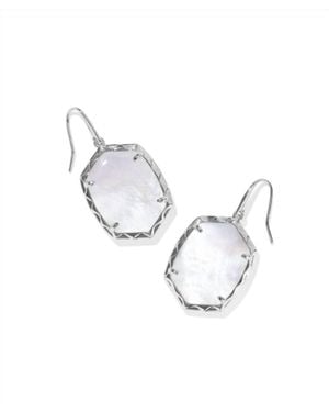Kendra Scott Daphne Drop Earrings - White