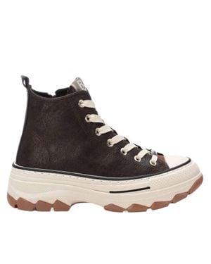 Xti Sneaker Booties - Black