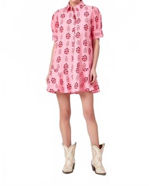 Livro Scarlet Blossom Mini Dress - Pink