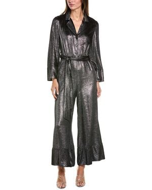 Temperley London Larisa Silk-Blend Jumpsuit - Black