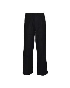 Our Legacy Cotton Canvas Track Pants - Black