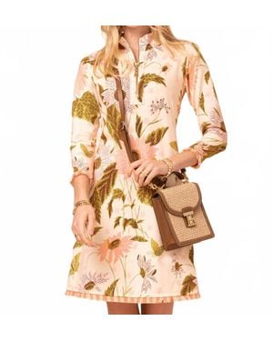 spartina 449 Nora Fringe Dress - Brown