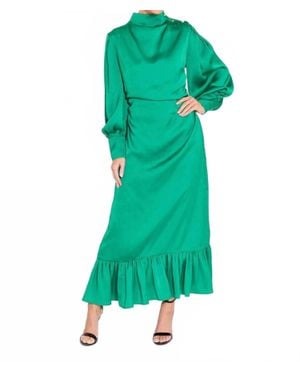 Alden Adair Parker Dress - Green