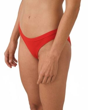 Baserange Heart Bell Pants - Red