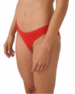 Baserange Heart Bell Pants - Red
