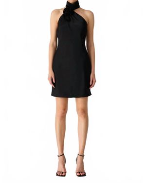 Misha Sterling Mini Dress - Black