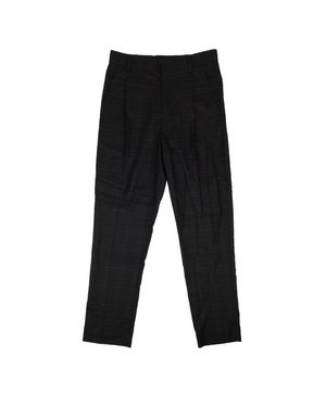 Opening Ceremony Pleated Wool Trouser - Black