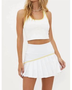 Beach Riot Yara Top - White