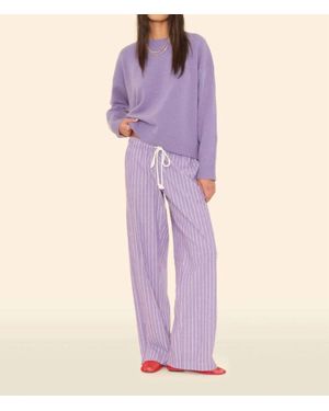 Xirena Brinna Wide Leg Pull-On Pants - Purple