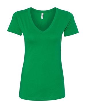 Next Level Ideal V-Neck T-Shirt - Green