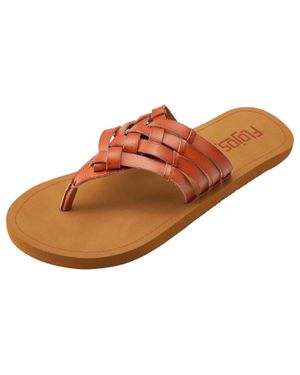 Flojos Elena Thong Sandal - Brown