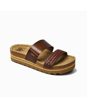 Reef Cushion Vista Hi Sandal - Brown