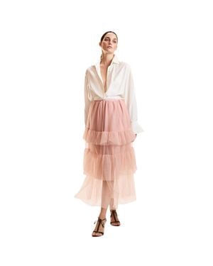 Cynthia Rowley Odette Skirt - Pink